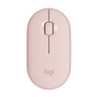 Logitech Pebble M350 Mouse Wireless a RF 1000 DPI Rosa
