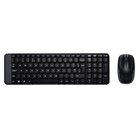 Logitech Wireless Combo MK220 tastiera Mouse incluso Ufficio RF Wireless QWERTY International EER Nero