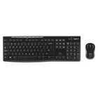 Logitech Wireless Combo MK270 tastiera Mouse incluso Universale USB AZERTY Francese Nero