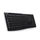 Logitech Wireless Keyboard K270 tastiera Casa RF Wireless QWERTY US International Nero