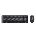 Logitech Wireless MK220 Nero USB