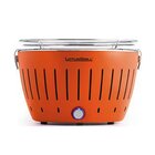 LotusGrill G34 U OR barbecue per l'aperto e bistecchiera Antracite Kettle Arancione