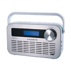 MAJESTIC DAB-843W Portatile Digitale Argento Scatola aperta Confezione originale presente