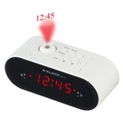 MAJESTIC RS-137 Digital alarm clock Nero, Bianco