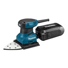 Makita BO4565K levigatrice elettrica Levigatrice orbitale Nero, Turchese 200 W