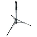 Manfrotto Stativo low base acciaio nero con gamba di livellamento