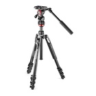 Manfrotto Befree Live in alluminio con testa video e chiusure a leva