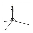Manfrotto Nano Plus Stand Sistema di illuminazione 3 gamba/gambe Nero