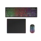 MarsGaming Mars Gaming MCPWXIT tastiera Mouse incluso Wireless a RF + USB QWERTY Italiano Nero