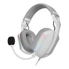MarsGaming Mars Gaming MH-PROW Auricolare Cablato A Padiglione USB tipo A Bianco