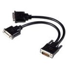 MATROX CAB-L60-2XDF cavo e adattatore video 0,3 m 1x LFH60 2x DVI-I Nero