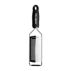 Microplane 45004 Grattugia piatta Nero, Acciaio inossidabile