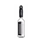 Microplane 45009 Grattugia piatta Nero, Acciaio inossidabile