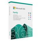 Microsoft 365 Family fino a 6 persone 1 abbonamento annuale PC/Mac su un numero illimitato di dispositivi scatola