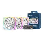 Montech AX120 PWM ARGB Confezione da 3 kit Bianco 120mm