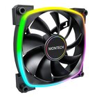 Montech AX140 PWM Case per computer Ventilatore 14 cm Nero 1 pz
