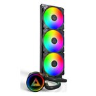 Montech LightFlow ARGB 360 Processore Raffreddatore di liquidi tutto in uno 12 cm Nero 1 pz