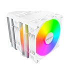 Montech NX600 ARGB Processore Raffreddatore d'aria 12 cm Bianco 1 pz