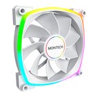 Montech RX140 PWM Case per computer Ventilatore 14 cm Bianco 1 pz
