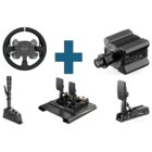 Moza Racing ASPHALT BUNDLE 2 - R12 V2 Interasse Direct Drive (12Nm) + Cambio sequenziale SGP + Pedale frizione CRP2 + CRP2 Pedaliera + CS V2P Nero USB Volante