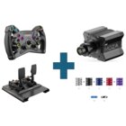 Moza Racing GT3 ENDURANCE BUNDLE - R12 V2 Interasse Direct Drive (12Nm) + Volante KS GT (30 cm) Volante GT realizzato in carbonio + CRP2 Pedaliera + RS069 Kit molle