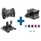 Moza Racing GT3 SPRINT BUNDLE - R9 V3 Interasse Direct Drive (9Nm) + Volante KS GT (30 cm) Volante GT realizzato in carbonio + CRP2 Pedaliera + RS069 Kit molle