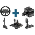 Moza Racing DIRT ROAD BUNDLE - R9 V3 Interasse Direct Drive (9Nm) + Cambio sequenziale SGP + Pedale frizione CRP2 + CRP2 Pedaliera + CS V2P Nero USB Volante