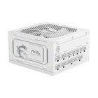 MSI MAG A1000GL PCIE5 WHITE alimentatore per computer 1000 W 24-pin ATX ATX Bianco
