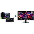 MSI NVIDIA GeForce RTX 5090 32G GAMING TRIO OC DLSS 4 + MPG 321URX QD-OLED Monitor PC 80 cm (31.5") 3840 x 2160 Pixel 4K Ultra HD QDOLED Nero