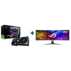MSI NVIDIA GeForce RTX 5090 32G GAMING TRIO OC DLSS 4 + ROG Swift PG49WCD Monitor PC 124,5 cm (49") 5120 x 1440 Pixel OLED Nero