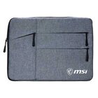 MSI Sleeve Borsa Custodia 15.6" Grigio