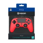 Nacon Compact Controller Colour Edition Gamepad PlayStation 4 Rosso