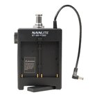 Nanlite Battery grip BT-BG-V per batterie V-Mount con connettore DC per luce LED Forza 60
