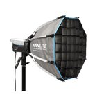 Nanlite Softbox ottagonale a chiusura rapida 40cm con griglia, Attacco FM