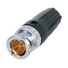Neutrik NBNC75BFG7 cavo di collegamento BNC Alluminio, Nero