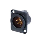 Neutrik NC4MD-LX-B cavo di collegamento XLR Nero