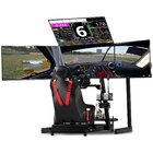 Next Level Racing Supporto aggiuntivo per quarto monitor da soffitto, colore nero