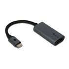 NGS WONDERHDMI USB 2.0 Type-C Nero, Grigio