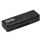 Nilox Link Accessori LKCCH04 Lettore di schede USB 3.2 Gen 1 (3.1 Gen 1) Type-A Nero