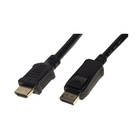 Nilox Link Accessori LKCDPH18 cavo e adattatore video 1,8 m DisplayPort HDMI tipo A (Standard) Nero