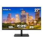Nilox MONITOR 27 2K IPS 120 HZ HDMI Y DP Monitor PC 68,6 cm (27") 2560 x 1440 Pixel Quad HD LCD Nero