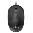 Nilox MOUSB1012 mouse Ufficio USB tipo A Ottico 1200 DPI