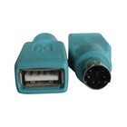 Nilox NX080500105 cavo di interfaccia e adattatore PS/2 USB 2.0 Verde