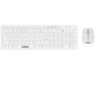 Nilox Kit Tastiera e Mouse Wireless Bianco Layout Ita