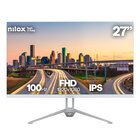 Nilox NXM27FHD100W 27" Bianco