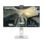 Nilox NXM27RWEB02W Monitor PC 68,6 cm (27") 1920 x 1080 Pixel Full HD LED Bianco