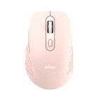Nilox RATON DUAL WIRELESS 1600 DPI ROSA mouse Ufficio Bluetooth + USB Type-A Ottico