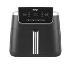 Ninja AF140EU PRO 4.7L Friggitrice ad Aria 4 in 1, Cassetto Singolo, Frittura ad Aria, Cottura arrosto, Riscaldamento, Essiccazione