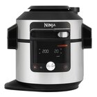 Ninja Foodi MAX Multicooker con Coperchio SmartLid e Sonda Digitale, 14 Funzioni, Cottura Intelligente, 7.5L, Pentola a Pressione, Friggitrice ad Aria, Cottura a Vapore, Griglia