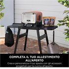 Ninja Woodfire Pala per Pizza per Forno da Esterno OO101EU, Pala per Pizza Forata e Leggera, Maneggevole, Resistente alla Ruggine